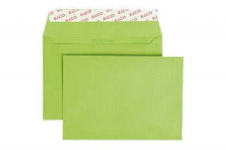 Buste Elco DIN C6 adesive, verde intenso