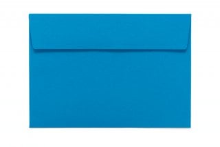 Buste DIN C6 adesive, blu